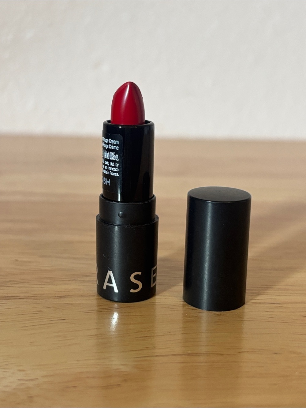 Sephora Rouge Cream Lipstick in shade R04 Red, Mini Size